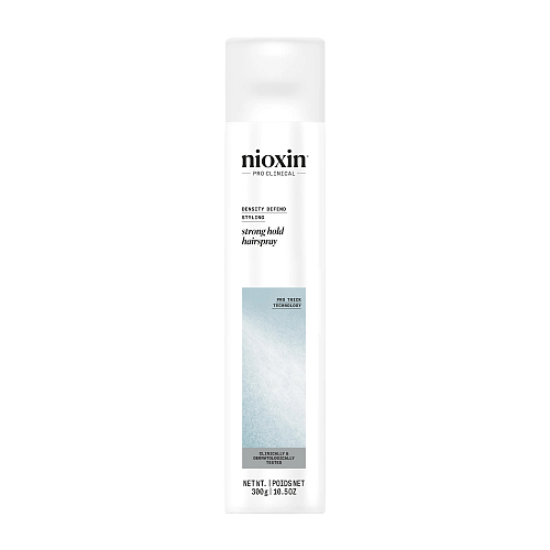 Лак для волос сильной фиксации - Nioxin 3D Styling Spray Strong Hold Density Defend 