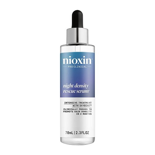 Ночная сыворотка для увеличения густоты волос - Nioxin Intensive Therapy Serum