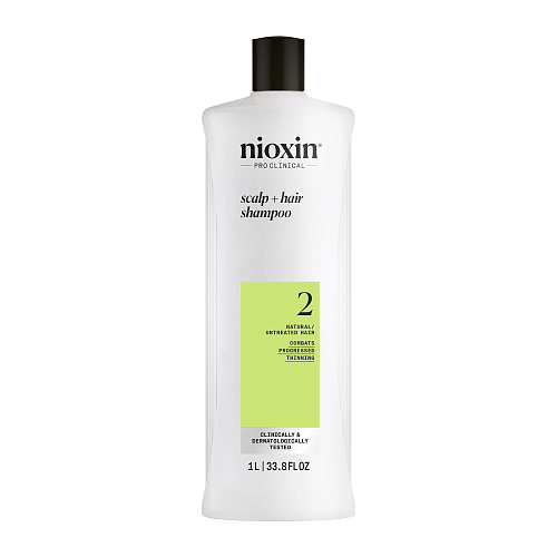Очищающий шампунь Система 2 - Nioxin System 2 Cleanser Shampoo 
